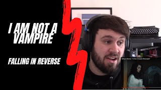 SECOND time listening to Falling in Reverse | I Am Not A Vampire (Revamped) | Reaction