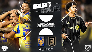 Club Tigres vs. LAFC | Leagues Cup | David Martínez BANGER Game-Winner!