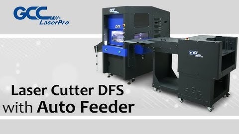 GCC LaserPro---Laser Cutter DFS with Autofeeder