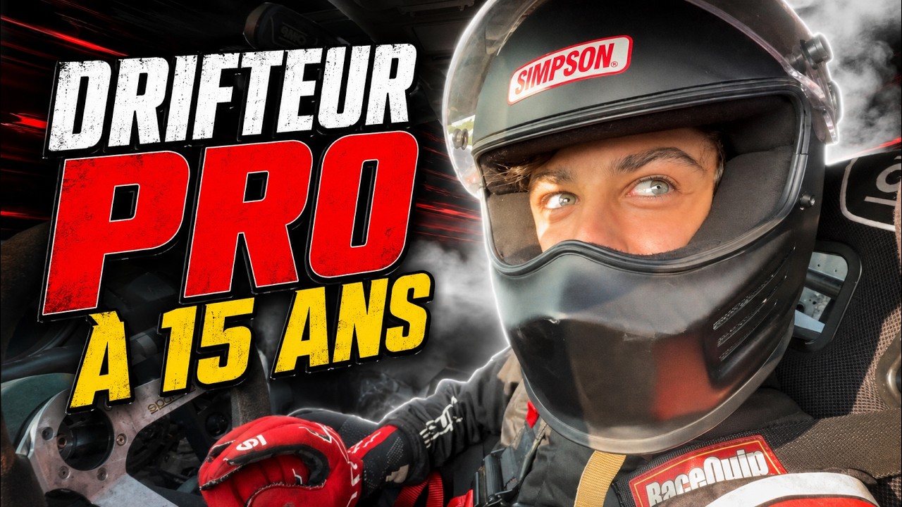 On plonge dans une compétition avec la relève de la drift!