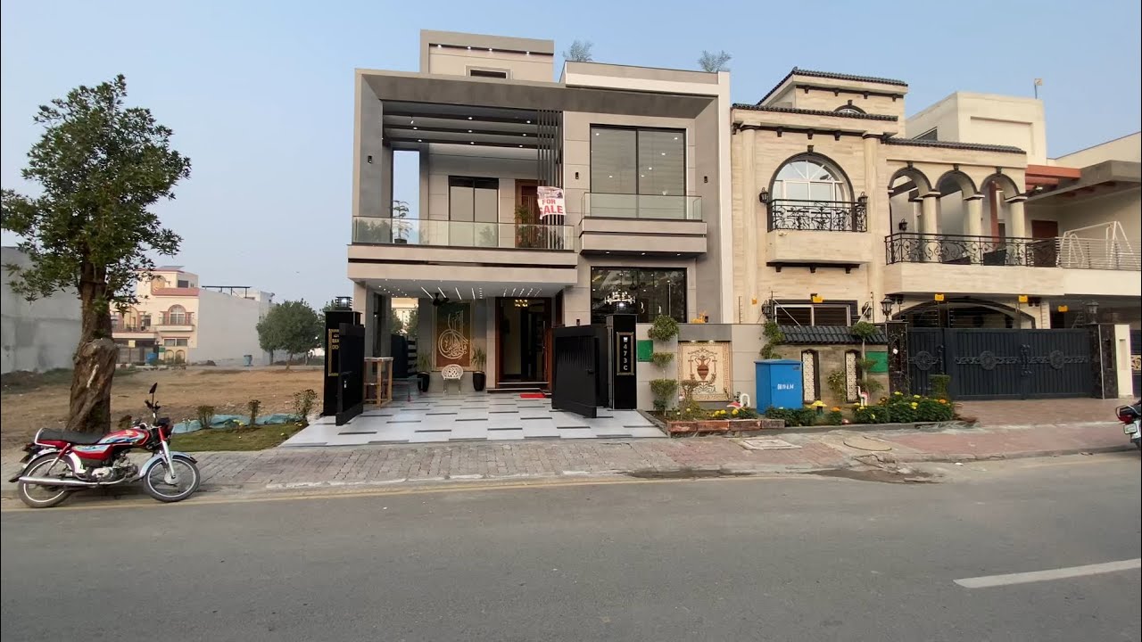 8 Marla Brand New Ultra Modern Design House For Sale In Bahria ￼Orchard 