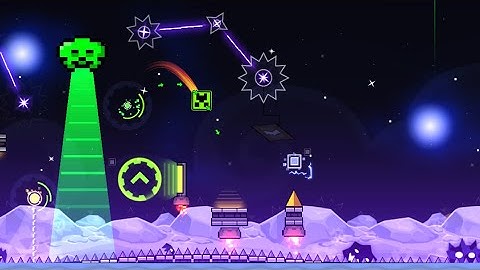 Geometry Dash - Space Invaders by DeeperSpace (Hard Demon).