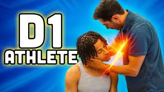 Full Chiropractic Adjustment D1 Basketball Athlete Jordyn Kee
