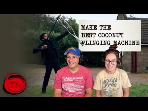 Taskmaster - Fling the Coconut the Farthest with a Machine you Built REACTION