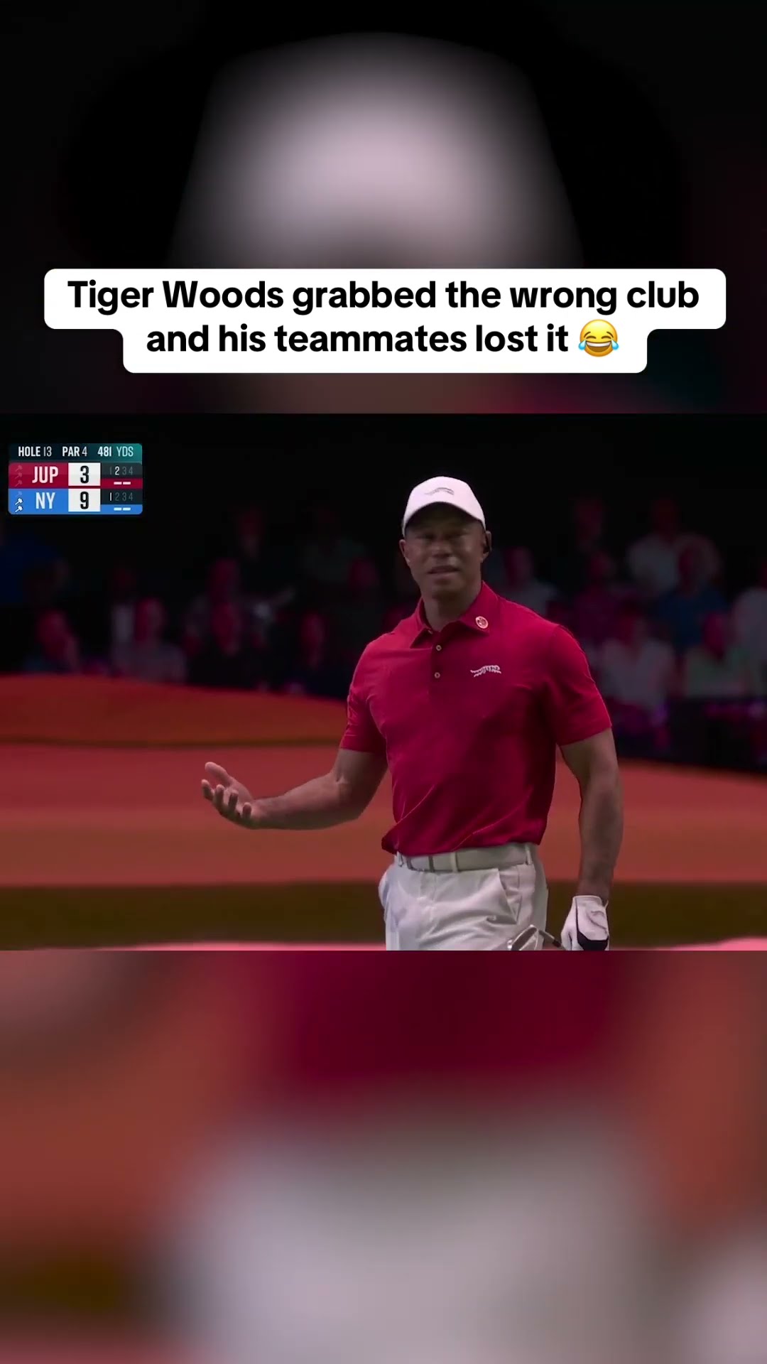 Tiger couldn’t believe it ?