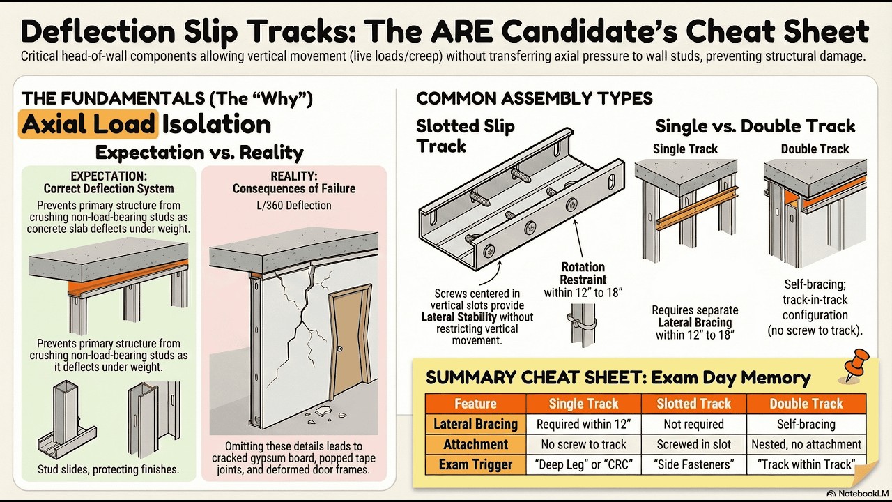 ARE Exam Prep: Deflection Slip Track for PPD & PDD | ARE Lab - YouTube