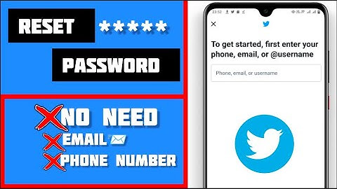 How To Reset Twitter Account Password Without Email And Phone Number on Android