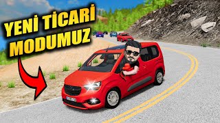 OPEL COMBO İLE EFSANE DAĞ YOLLARI  YENİ TİCARİ MODUMUZ // BeamNG.drive