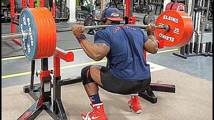 804x3 Squat 804x2 Deadlift (365 Kg) All Sets 2 Wee...