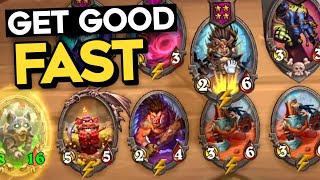 The FASTEST way to improve in Hearthstone Battlegrounds