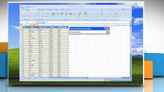 Microsoft® Excel 2007: How to create a Pivot Table or Pivot Chart report on Windows® XP