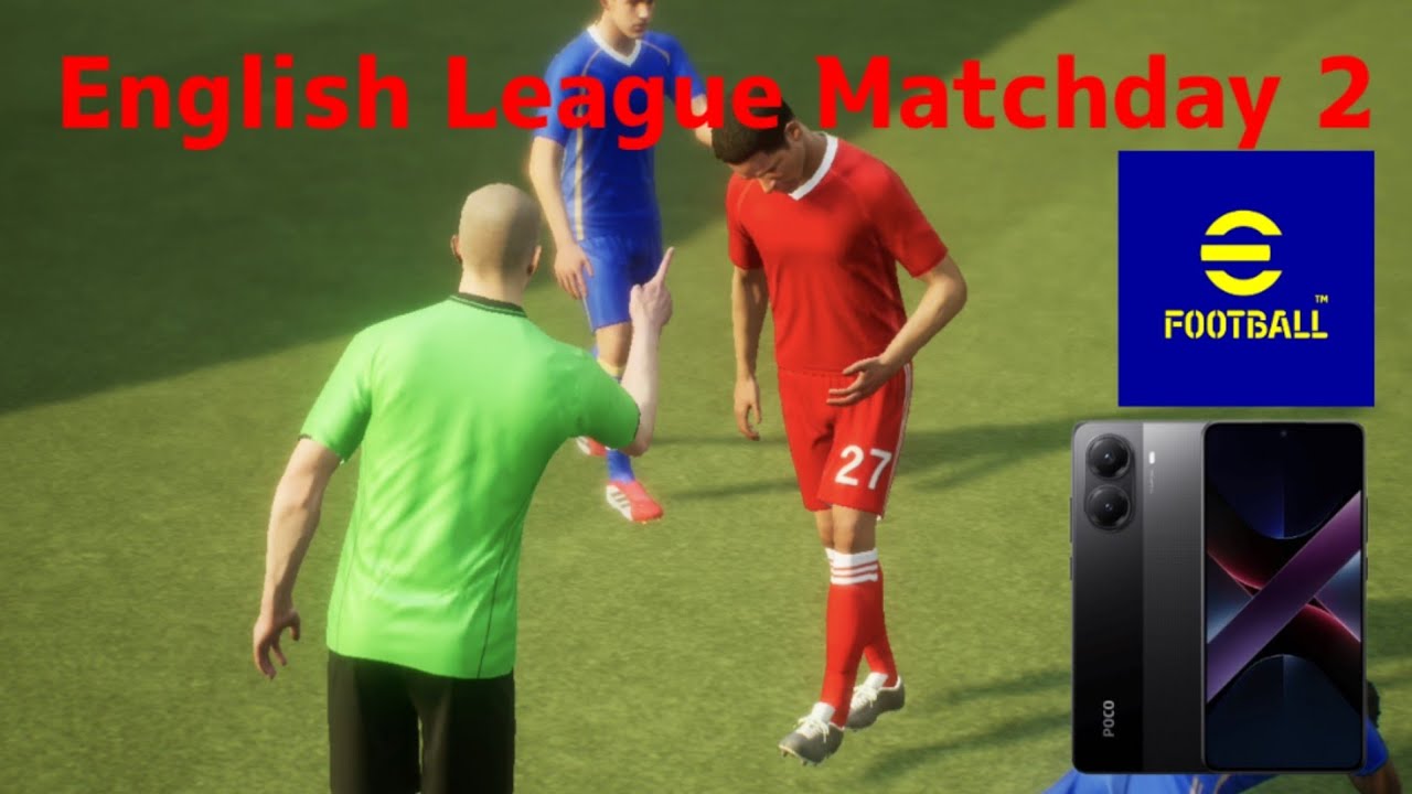 e Football my league English League Matchday 2  2K60fps