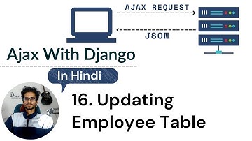 16. Updating employee Table | Ajax | Django 🔥