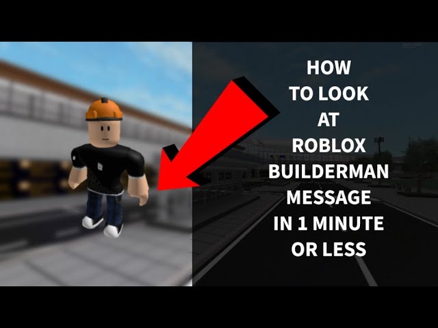 Here's an actual old message from builderman (2008) : r/roblox