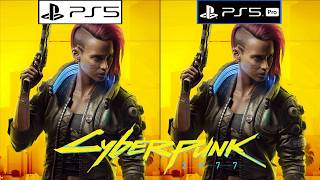 Cyberpunk 2077 PS5 vs PS5 Pro - Graphics Comparison - Framerate - Loading Times - 4K - PS5 Pro Patch