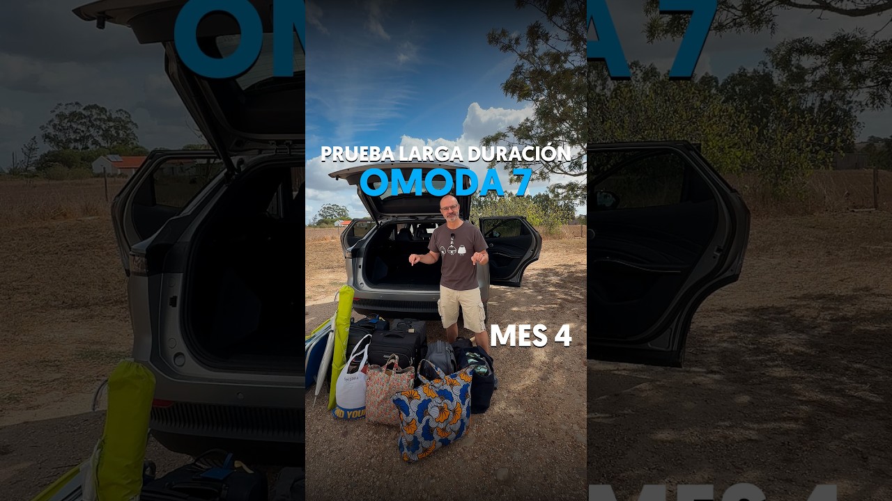 CAPÍTULO 4: Prueba a largo plazo del Omoda 7 🚗12 días de viaje para 4 adultos. ¿Qué cabe realmente?🤔