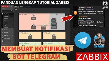 CARA MEMBUAT NOTIFIKASI ZABBIX KE TELEGRAM | ZABBIX TELEGRAM NOTIFICATION BOT