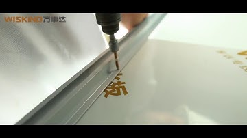 How to install cleanroom ceiling panels?