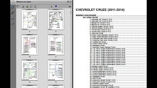 Chevrolet Cruze 2011-2014 - Electrical Wiring Diagrams - Schematics Chevrolet Cruze 2011-2014 - Electrical Wiring Diagrams - Schematics