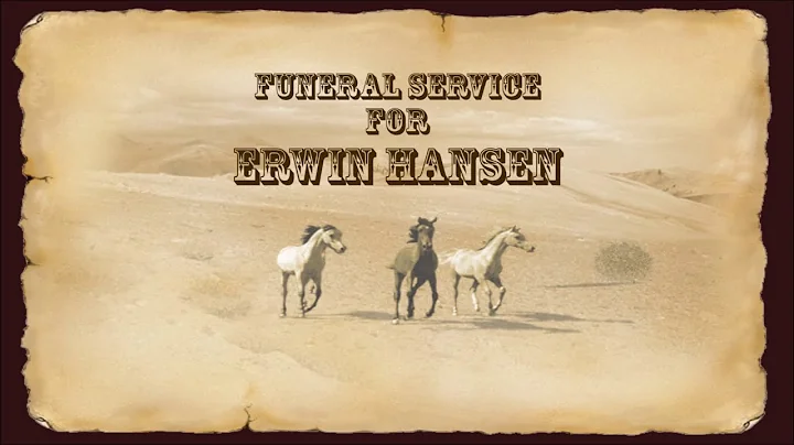 Erwin Hansen Funeral