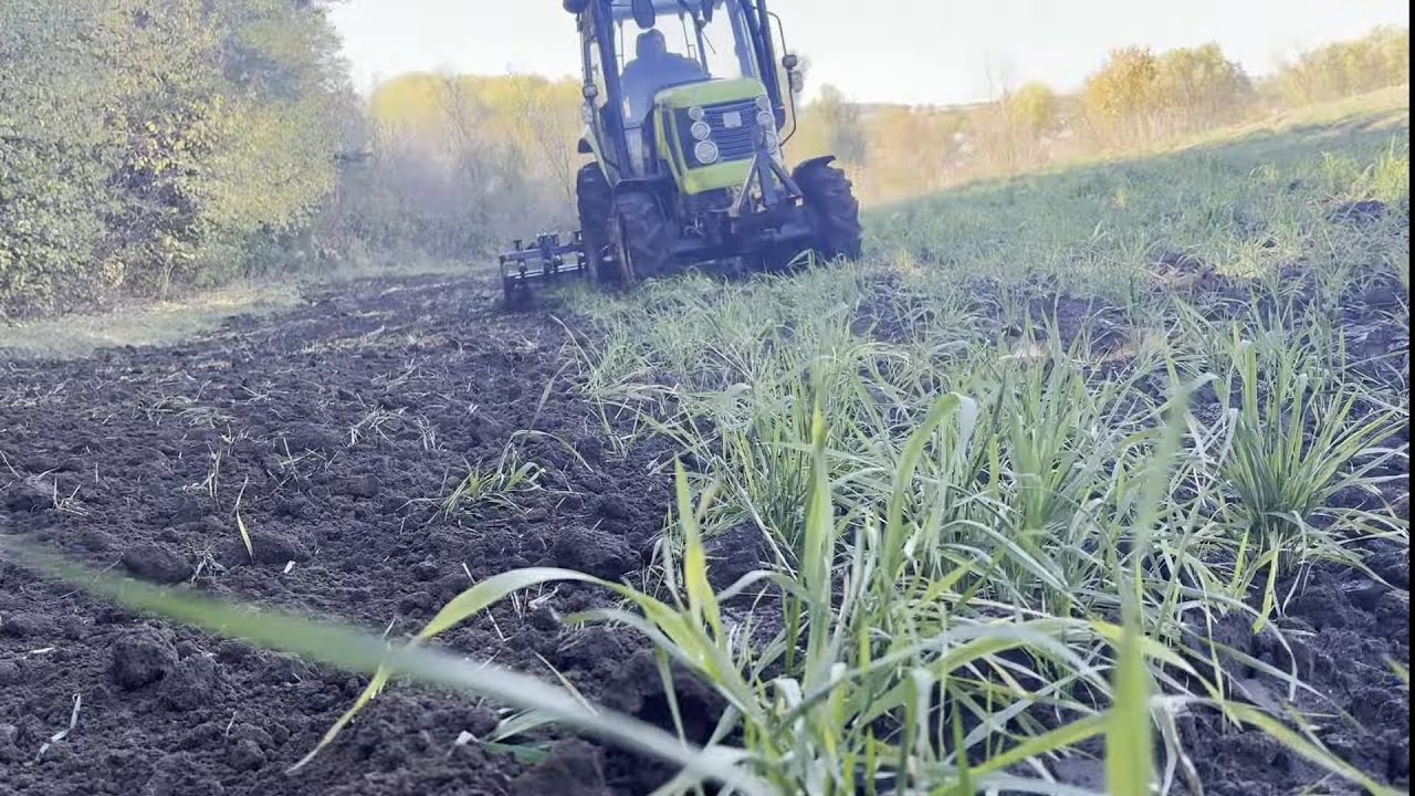 🛑Культивація літньої Оранки ❗️Трактор ZOOMLION RK 504 Культиватор на піску❗️