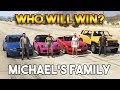 GTA 5 ONLINE : MICHAEL'S FAMILY (WHO WILL WIN?)