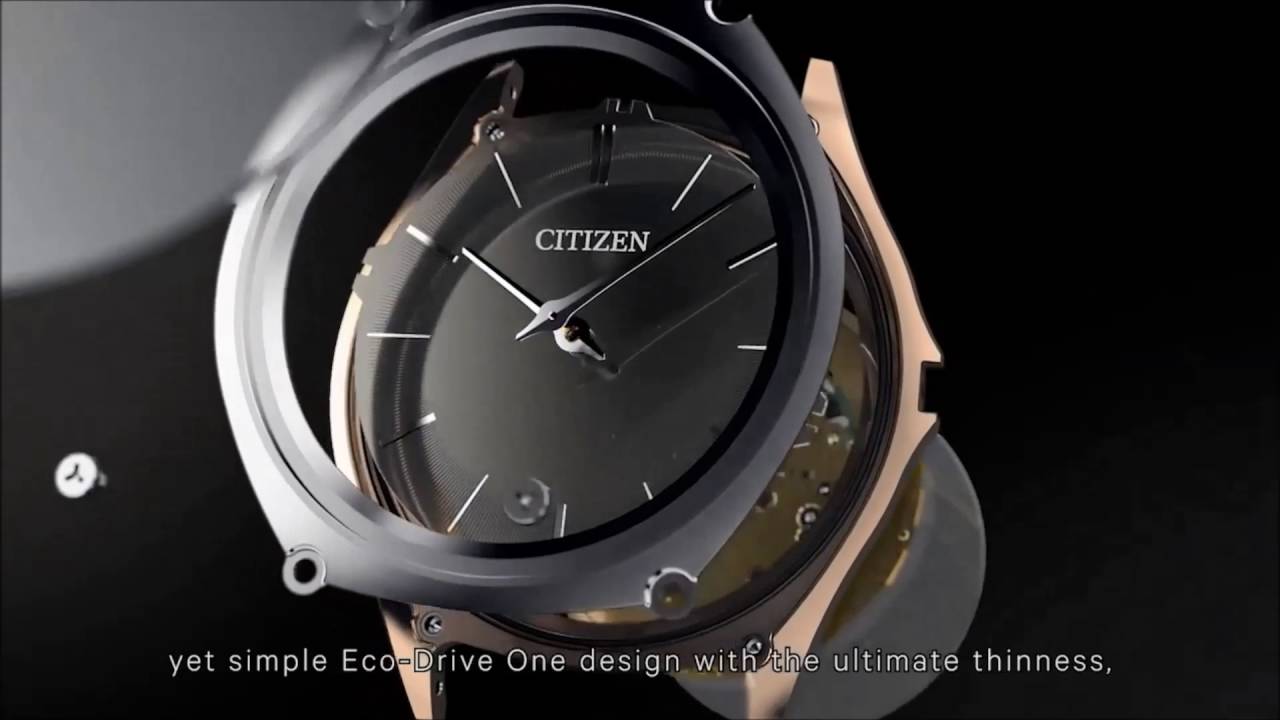 CITIZEN Eco Drive One Behind the product 