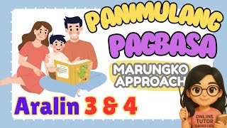 Filipino Reading Lesson | Panimulang Pagbasa Marungko Approach | Kindergarten, Grade 1, & Grade 2
