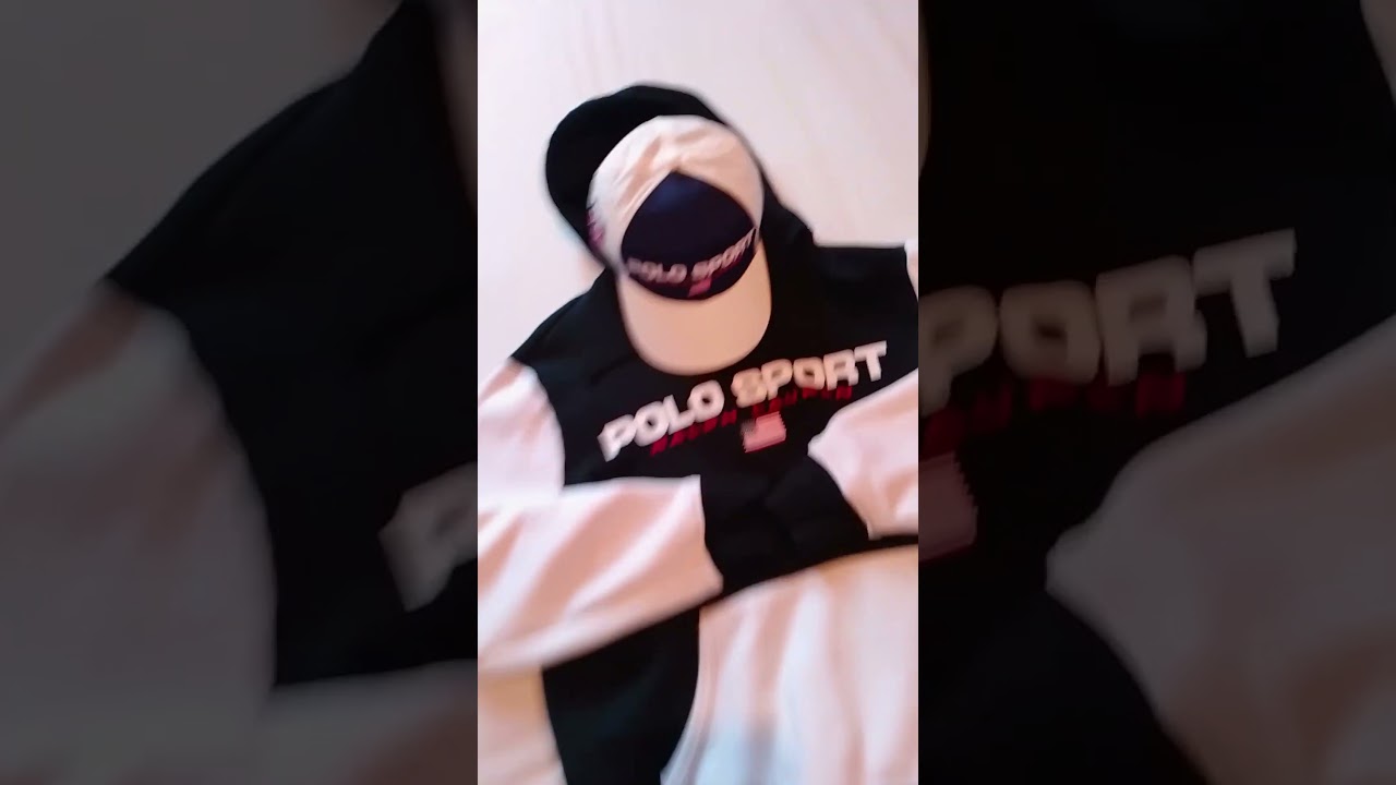Polo Sport Ralph Lauren Sport Hoodie in Fleece Jersey with 🧢 #poloralphlauren #lolife #polosport