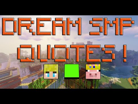 The Most Famous quotes from the Dream SMP !