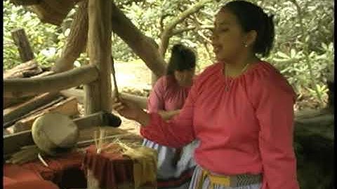 Cherokee Basket Making @ Oconaluftee Indian Village