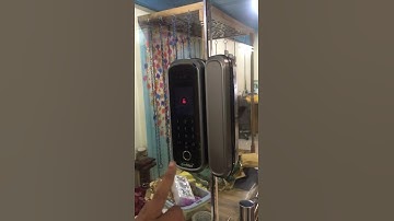 Glass door biometric lock | Access Control System for glass Door  Call 9315441078