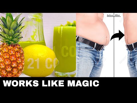 Drink This To Loss Weight (Episode 1) | Lemon Drink with Ginger/Pineapple/Cucumber @21COOK