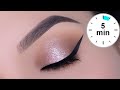 5 MINUTE Soft Halo Eye Makeup Tutorial | MavenBeauty