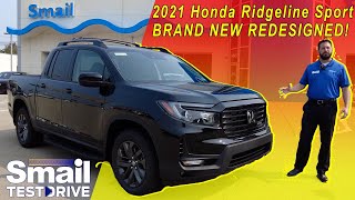 2021 Honda Ridgeline Sport Review \& Test Drive! | Smail Honda