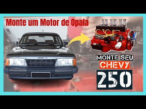 TIME LAPSE VIDEO  A desmontagem do motor Chevrolet 6 Cilindros Mostrada em 5 minutos!