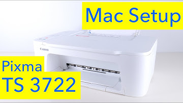 Canon Pixma TS3722 Mac WiFi Setup - TS3700 series Wireless Mac Setup