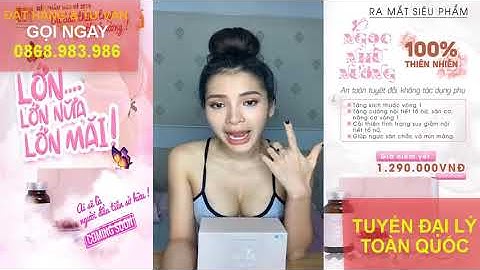 [VIÊN UỐNG NỞ NGỰC] Ngọc Nhũ Nương  Phiên Bản Mới Chính Hãng Có Tốt Không - Ngoc Nhu Nuong 2019