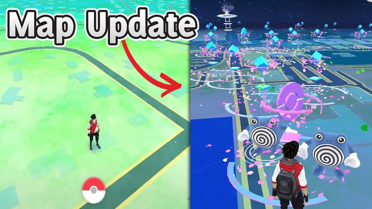 What are the new Pokemon GO map changes announced by Niantic?