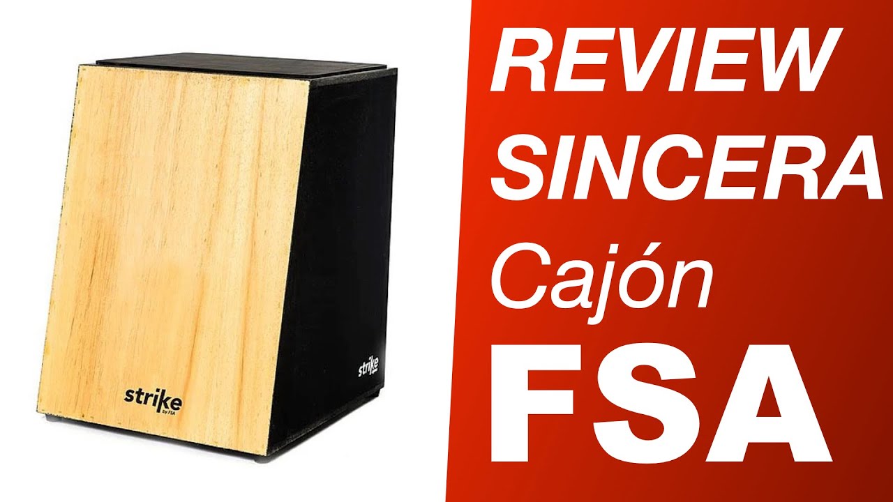 CAJON INICIANTE CUSTO BENEFICIO FSA STRIKE YouTube
