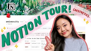 using notion as a college student | full setup + free template! ✨
