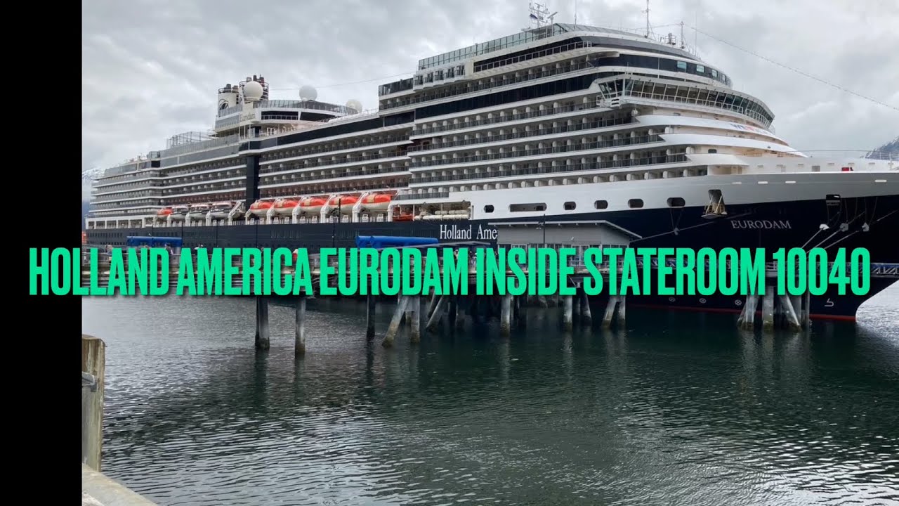 Holland America Eurodam Inside Stateroom 10040 Tour 