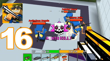 Cops N Robbers: FPS Mini Game - Gameplay Walkthrough Part 16 - MinigunShotgun & PG3D (Android Games)