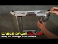 Runpotec Cable Drum Roller