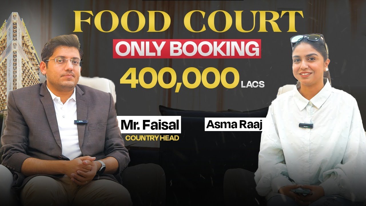 Food Court & Kiosk Investment Deal at Kuwait Mall, Bahria Town Lahore!
