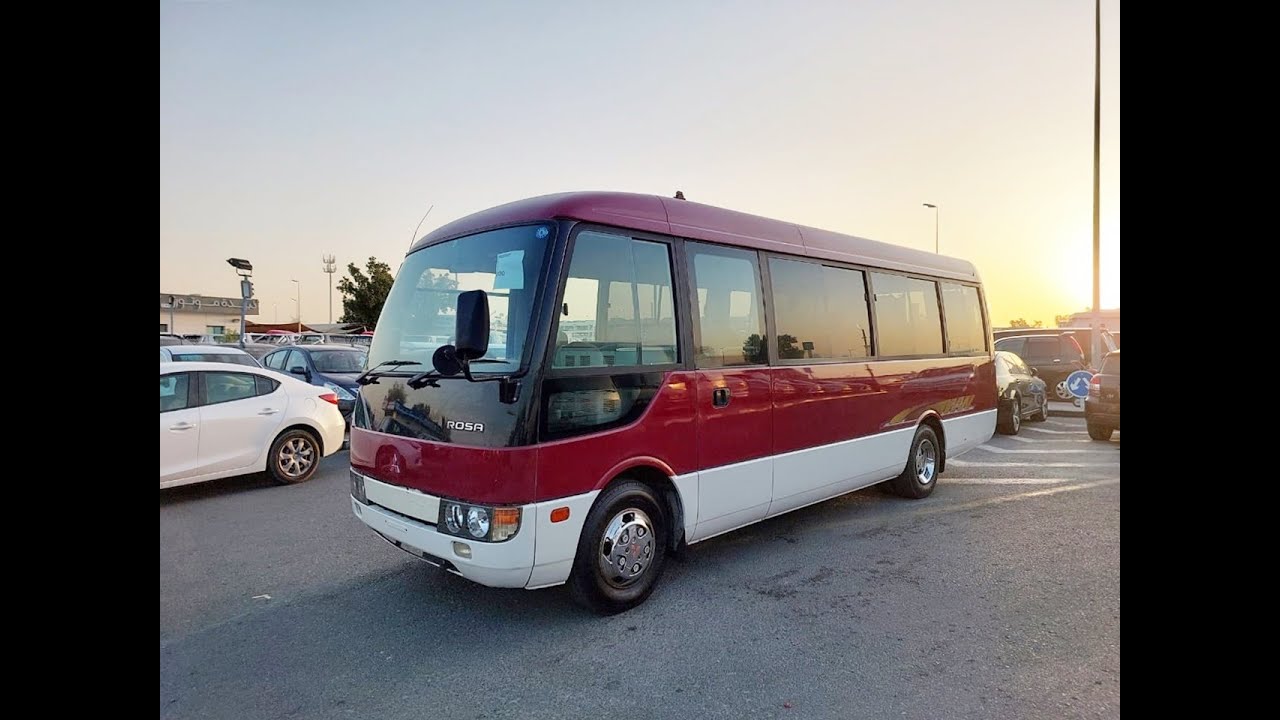 MITSUBISHI ROSA BUS MODEL 2001 RIGHT HAND DRIVE - YouTube