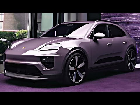 New 2024 Porsche Macan Ev Turbo Electric Suv First Look Exterior And Interior In Details