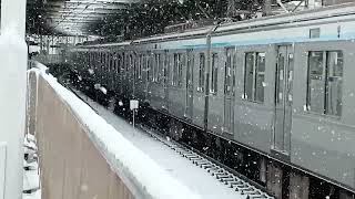 東急3000系3111f多摩川駅発車