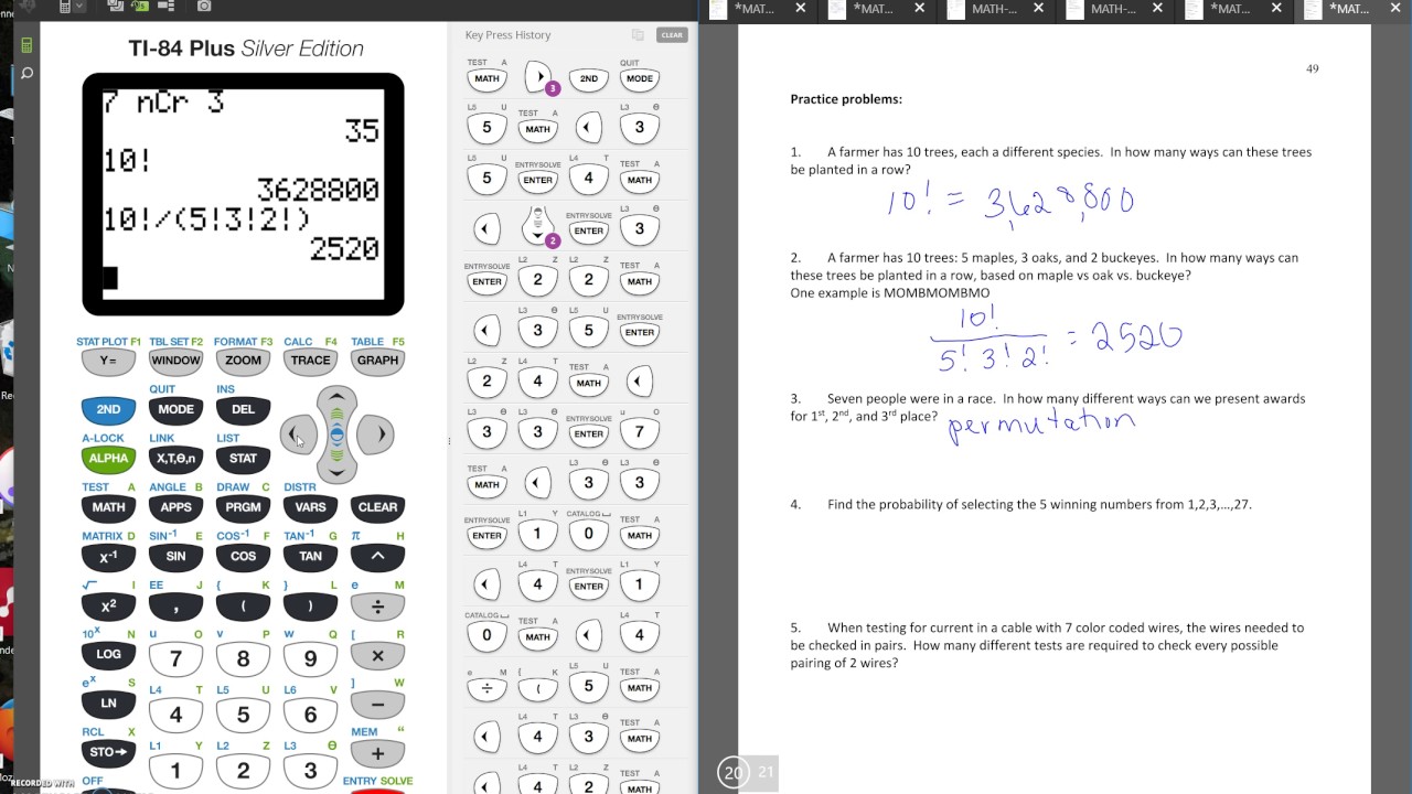 combinations - YouTube