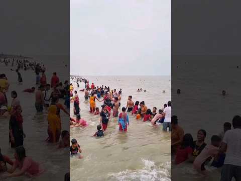 Digha Tourist Enjoy Bath Time #shorts #bikerpp #viralvideo #digha